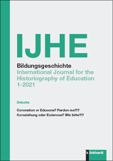 IJHE Bildungsgeschichte - International Journal for the Historiography of Education main product photo