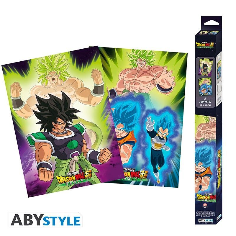 ABYstyle - Dragon Ball Broly Broly Chibi Poster Set main product photo