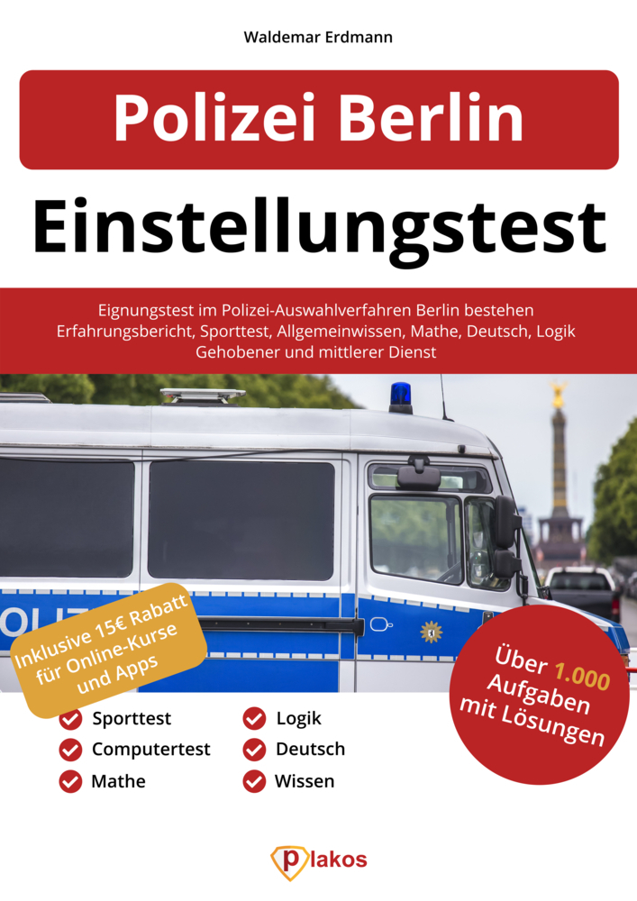 Polizei Berlin Einstellungstest main product photo