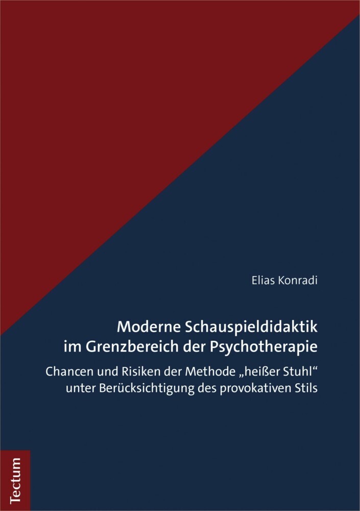 Moderne Schauspieldidaktik im Grenzbereich der Psychotherapie main product photo