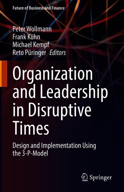Organization and Leadership in Disruptive Times main product photo