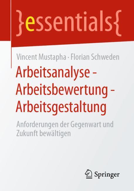 Arbeitsanalyse - Arbeitsbewertung - Arbeitsgestaltung main product photo