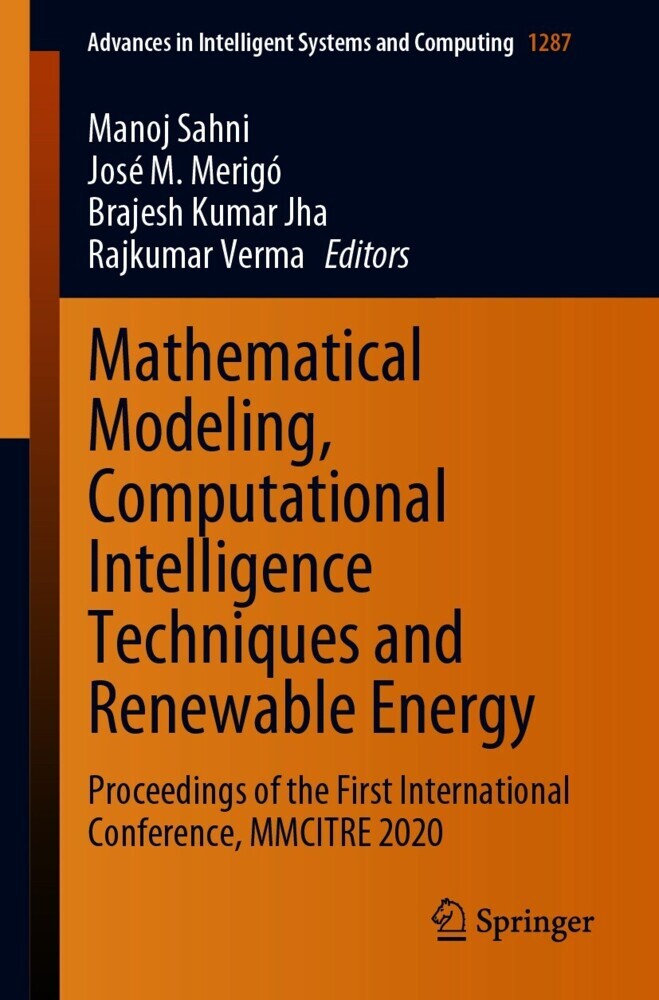 Mathematical Modeling, Computational Intelligence Techniques and Renewable Energy main product photo