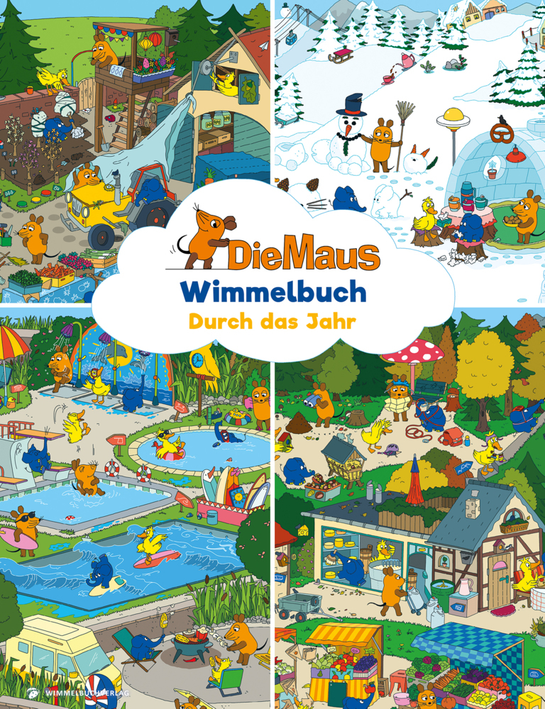 Die Maus Wimmelbuch - Durch das Jahr main product photo