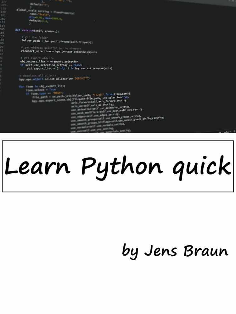 Learn Python quick main product photo