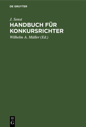 Handbuch für Konkursrichter