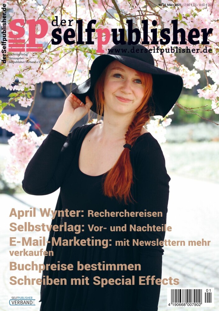 der selfpublisher 21, 1-2021, Heft 21, März 2021 main product photo