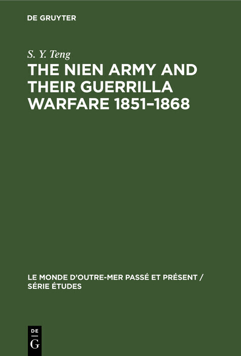 The Nien Army and their guerrilla warfare 1851-1868 main product photo