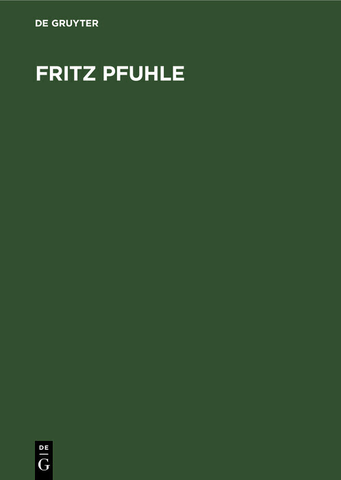 Fritz Pfuhle main product photo