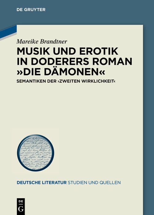 Musik und Erotik in Doderers Roman »Die Dämonen« main product photo