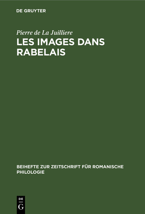 Les Images dans Rabelais main product photo