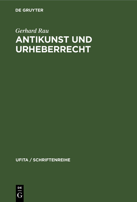 Antikunst und Urheberrecht main product photo