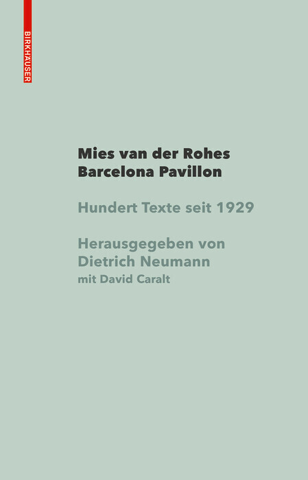 Mies van der Rohe Barcelona-Pavillon main product photo
