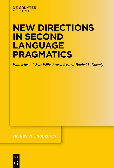 New Directions in Second Language Pragmatics main product photo