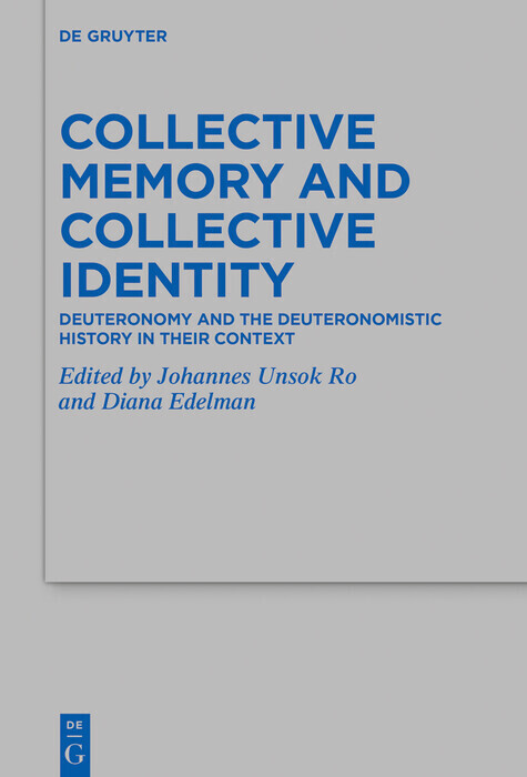 Collective Memory and Collective Identity main product photo