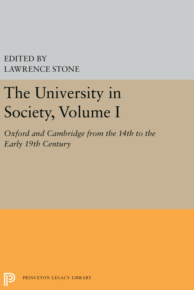 The University in Society, Volume I main product photo