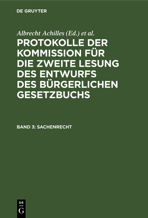 Sachenrecht main product photo