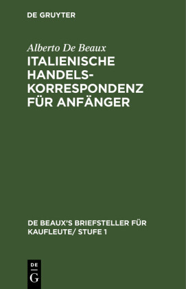 Italienische Handelskorrespondenz für Anfänger