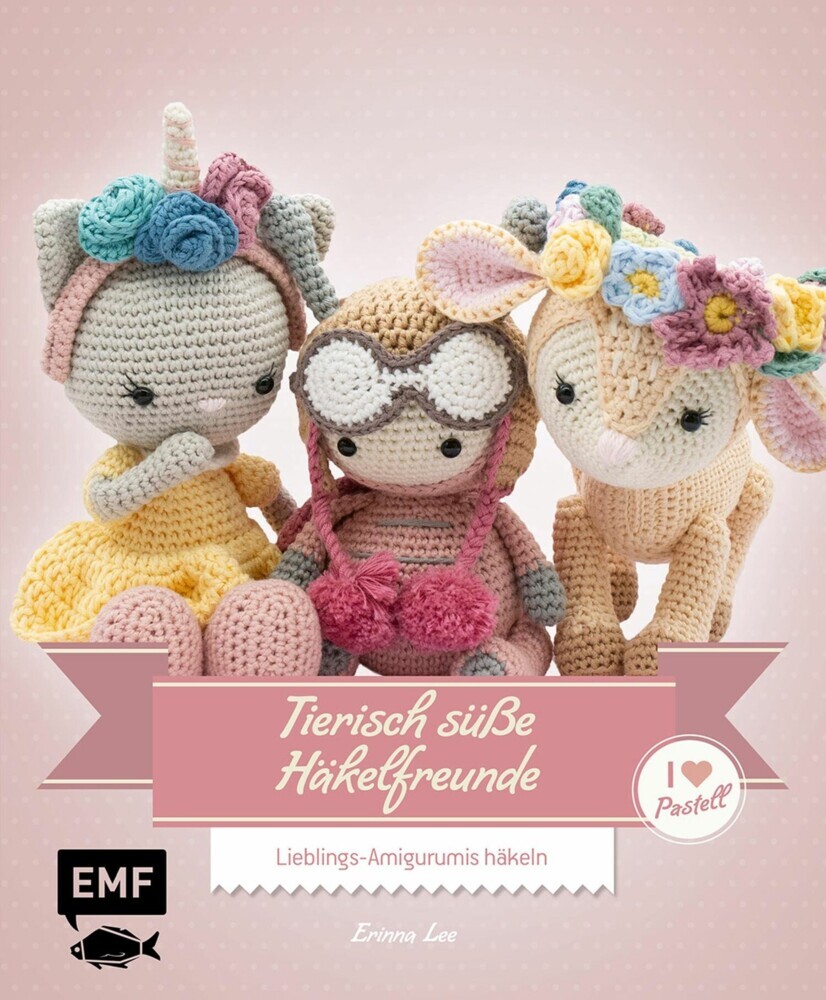 Tierisch süße Häkelfreunde - I love Pastell main product photo