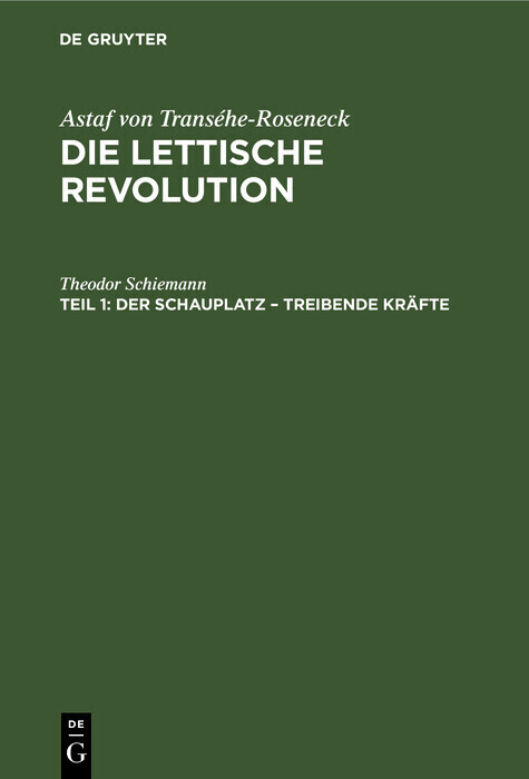 Der Schauplatz - Treibende Kräfte main product photo