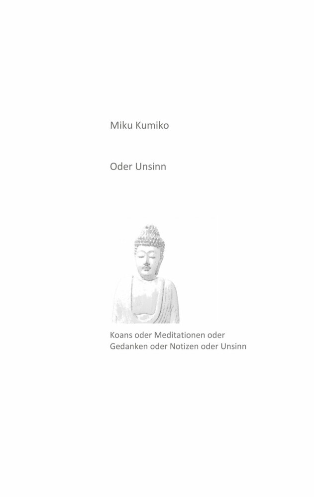 Oder Unsinn main product photo