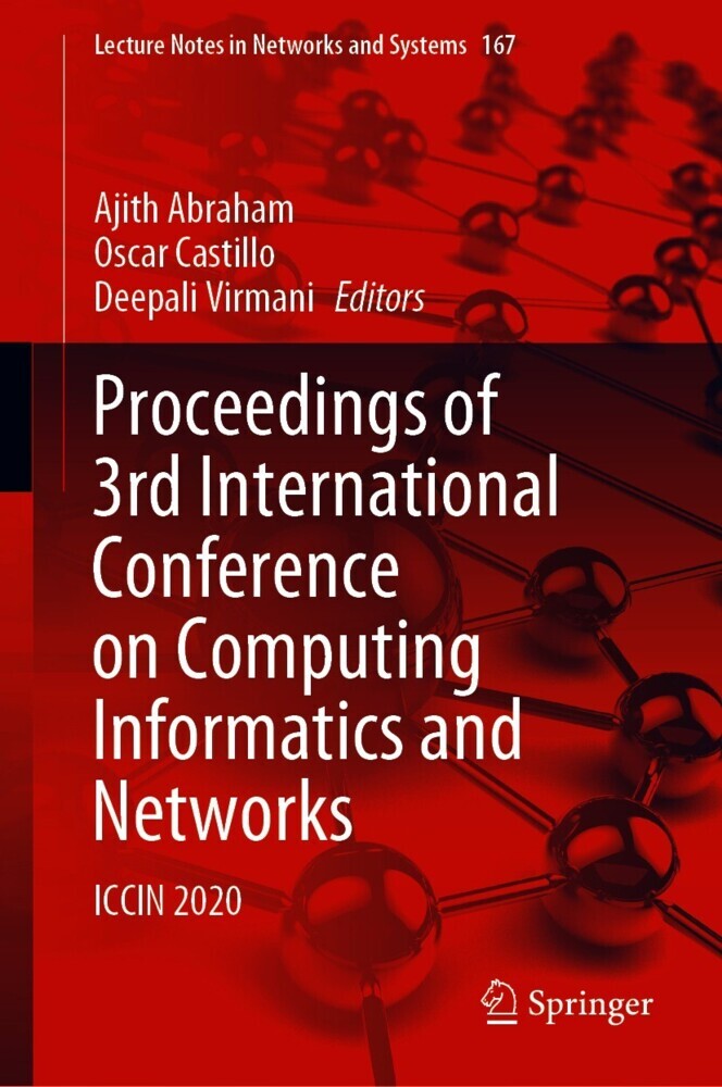 Proceedings of 3rd International Conference on Computing Informatics and Networks main product photo