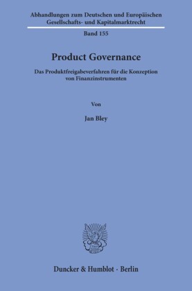 Product Governance.