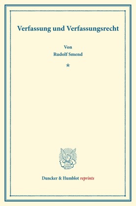Verfassung und Verfassungsrecht.