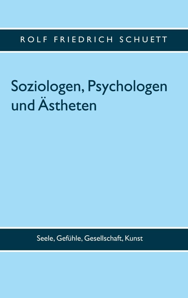 Soziologen, Psychologen und Ästheten main product photo