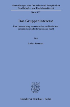 Das Gruppeninteresse.