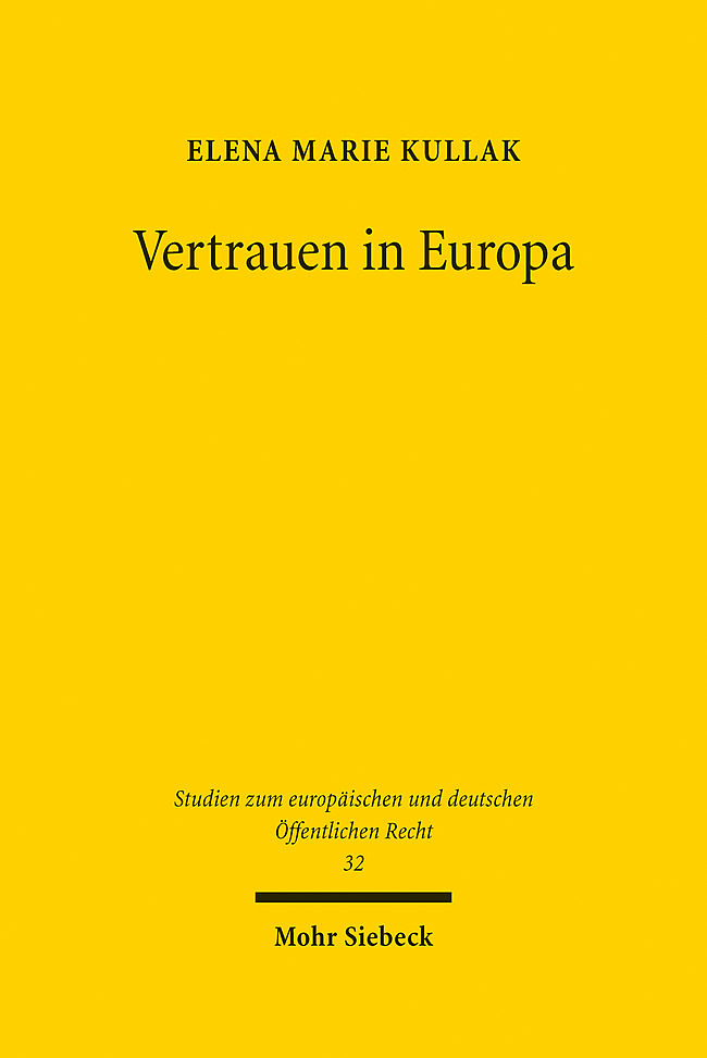 Vertrauen in Europa main product photo