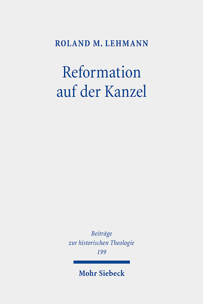 Reformation auf der Kanzel main product photo