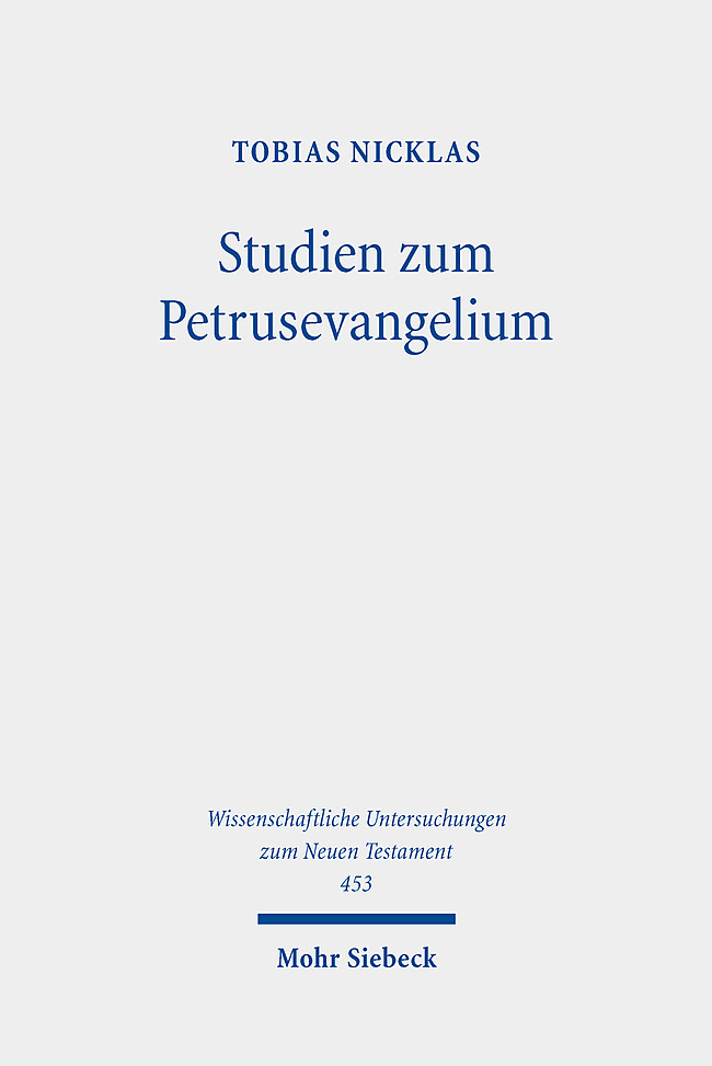 Studien zum Petrusevangelium main product photo