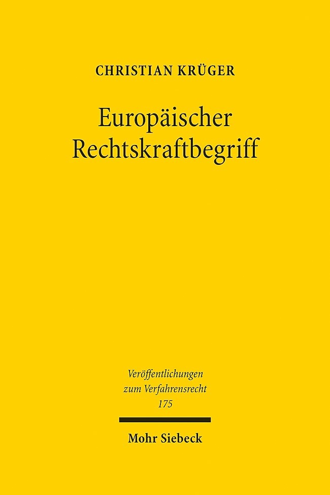 Europäischer Rechtskraftbegriff main product photo