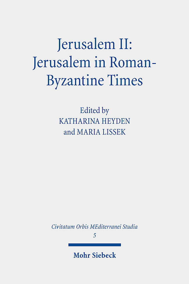 Jerusalem II: Jerusalem in Roman-Byzantine Times main product photo