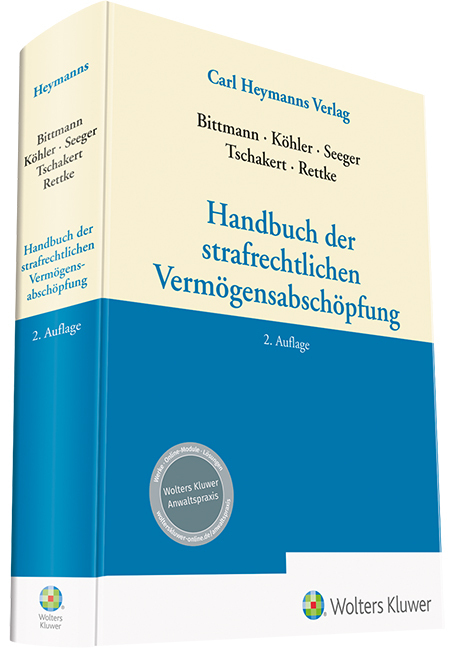 Handbuch der strafrechtlichen Vermögensabschöpfung main product photo