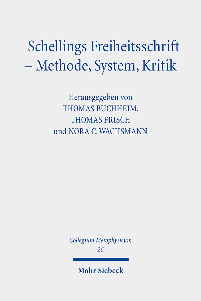 Schellings Freiheitsschrift - Methode, System, Kritik main product photo