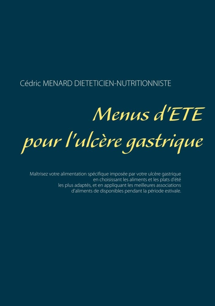 Menus d'été pour l'ulcère gastrique main product photo