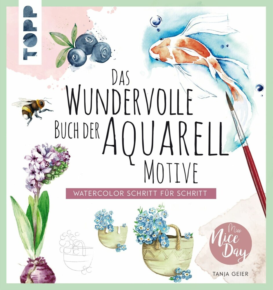 Das wundervolle Buch der Aquarell-Motive main product photo