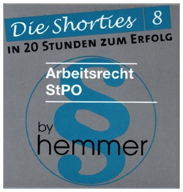Shorties Box 8 - Arbeitsrecht/StPO main product photo