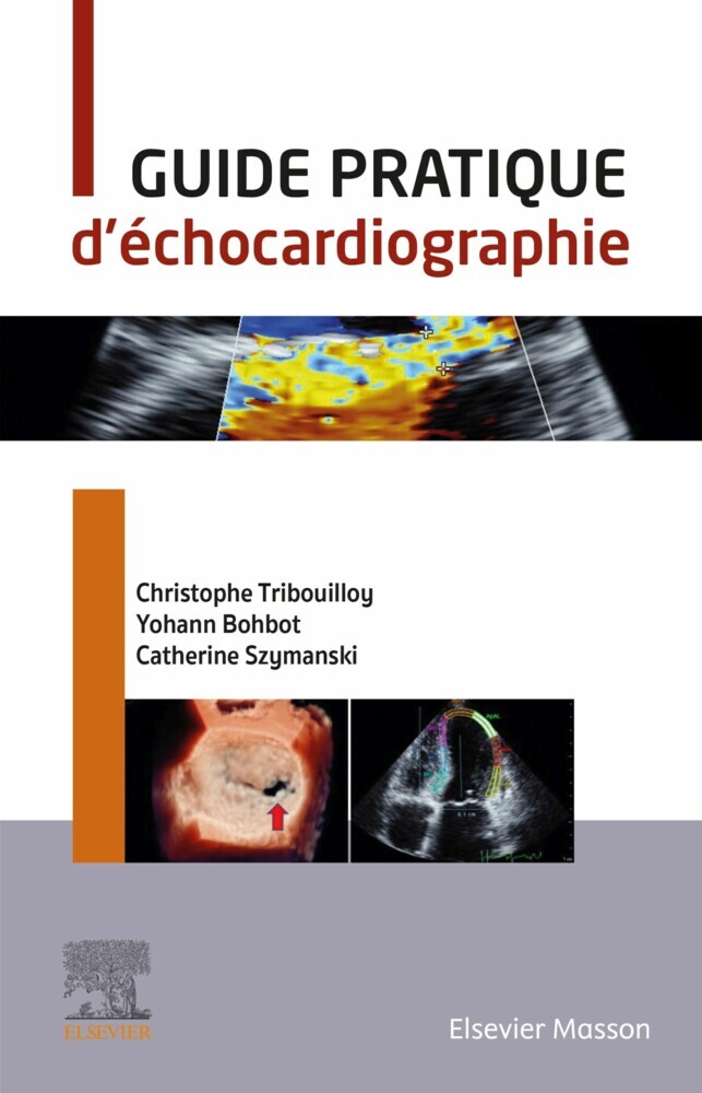 Guide pratique d'échocardiographie main product photo
