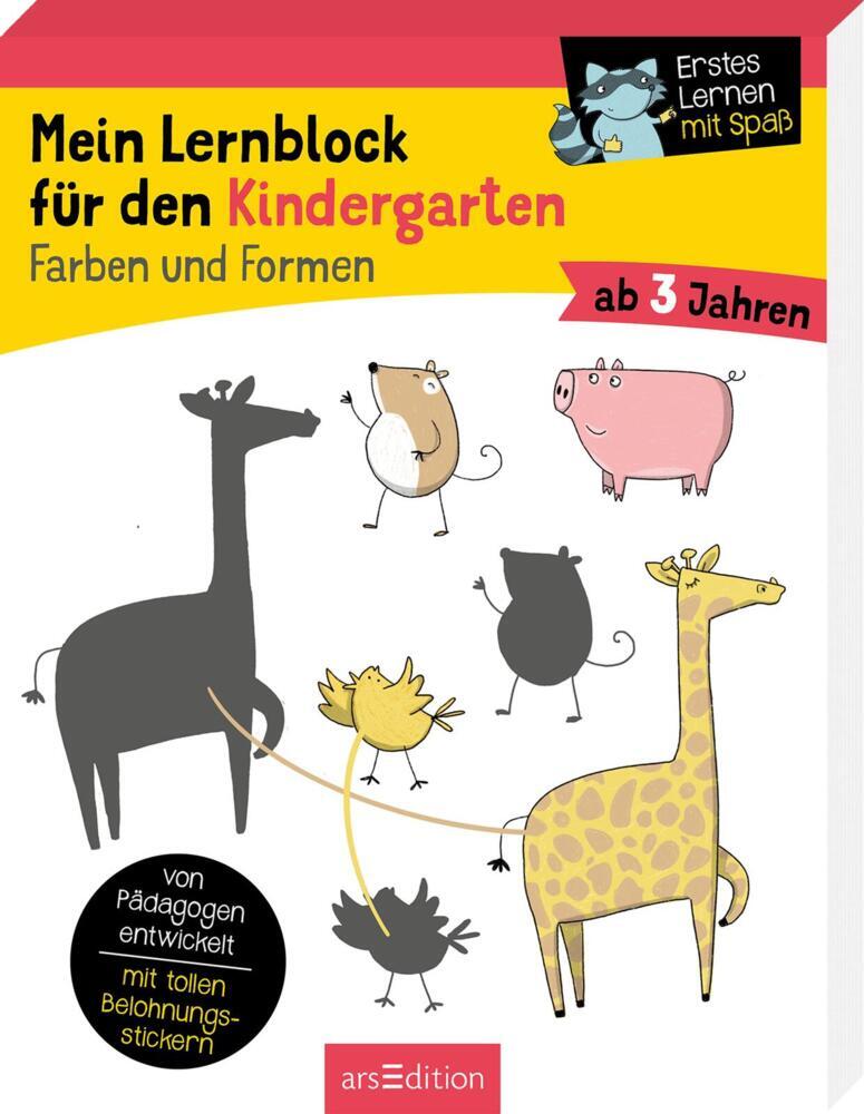 Mein Lernblock für den Kindergarten - Farben und Formen main product photo