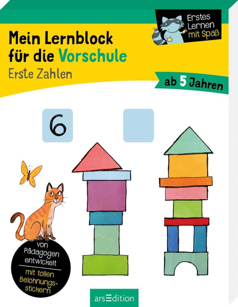 Mein Lernblock für die Vorschule - Erste Zahlen main product photo