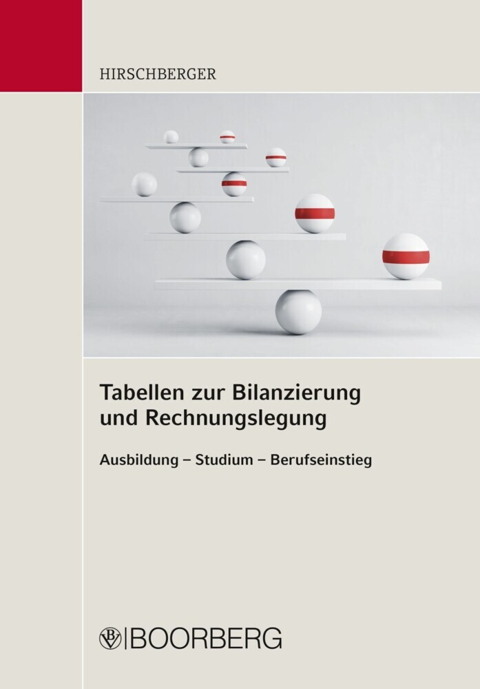 Tabellen zur Bilanzierung und Rechnungslegung main product photo