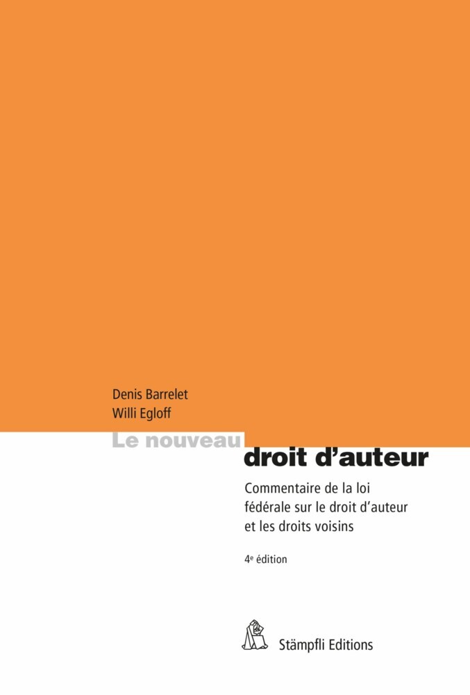 Le nouveau droit d'auteur. main product photo