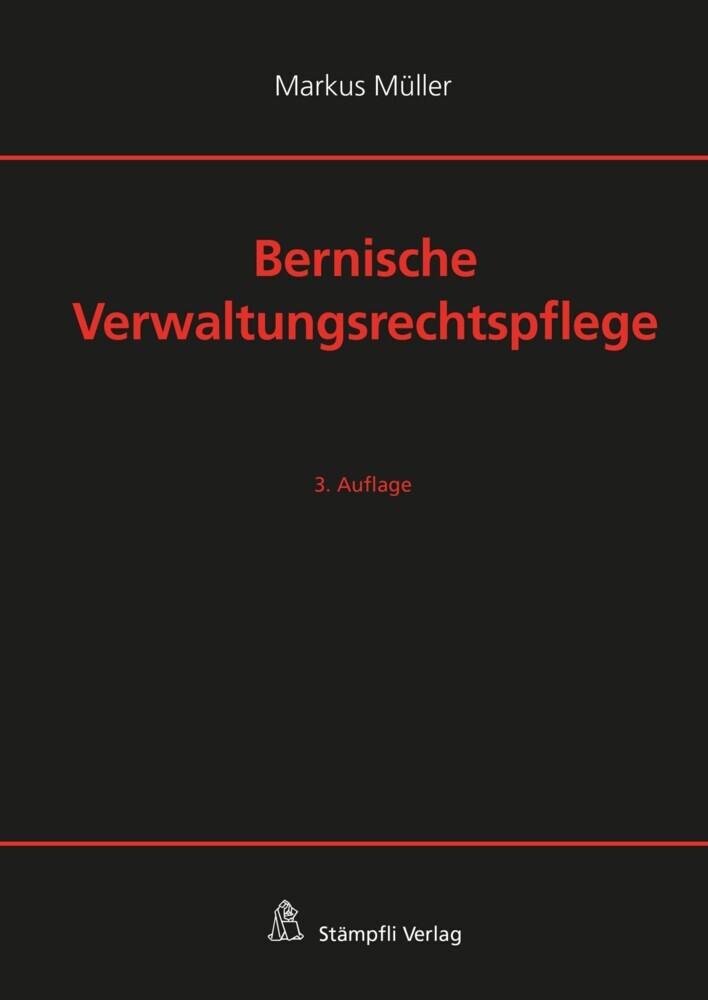 Bernische Verwaltungsrechtspflege main product photo