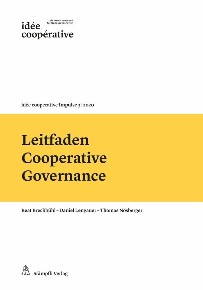 Leitfaden Cooperative Governance main product photo