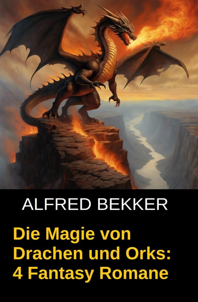 Die Magie von Drachen und Orks: 4 Fantasy Romane main product photo