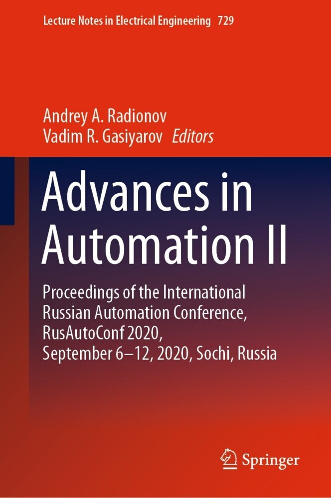 Advances in Automation II main product photo