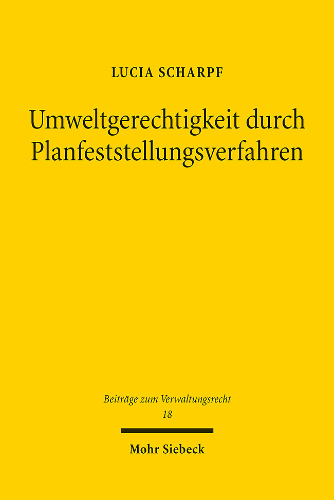 Umweltgerechtigkeit durch Planfeststellungsverfahren main product photo